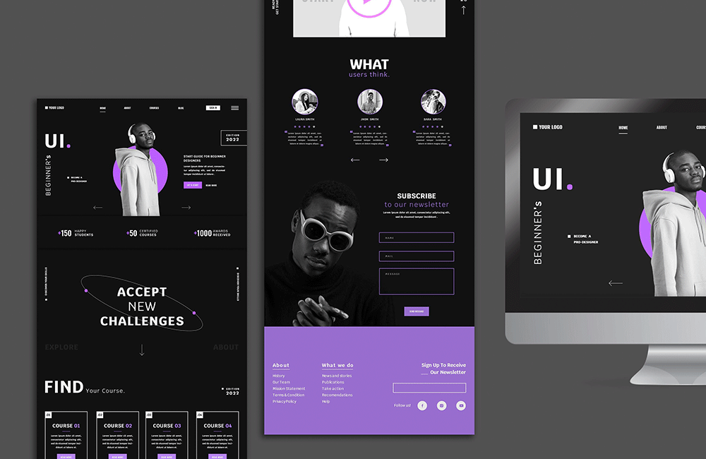 Landing Page Design